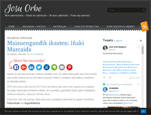 Tablet Screenshot of josuorbe.net